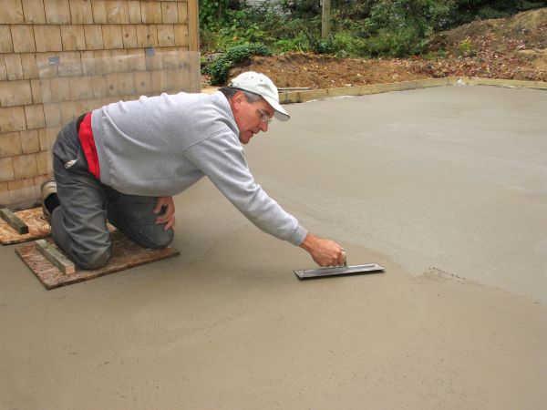 Concrete Slab Finishing in Coeur D Alene